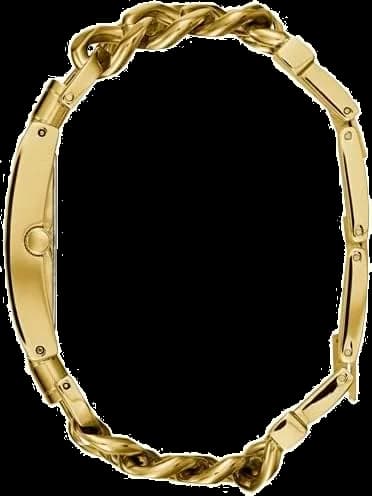 Bracelet Guess U1117L5 en acier inoxydable doré, maillons G-Link, fermoir déployant sécurisé, finition polie