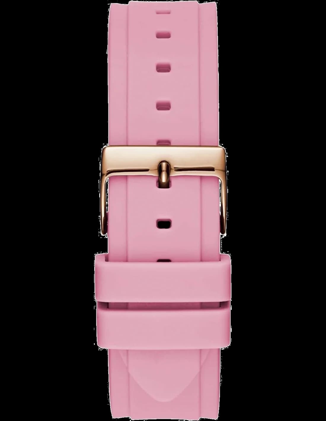Montre Guess W1053L3 Bracelet Silicone Rose vue 2