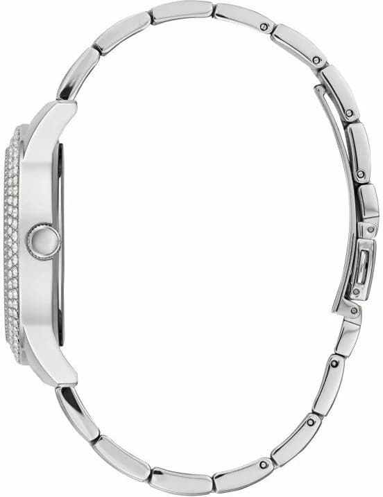 Bracelet Guess W1097L1 bracelet acier inoxydable doré et maillons ajustables, fermoir déployant sécurisé