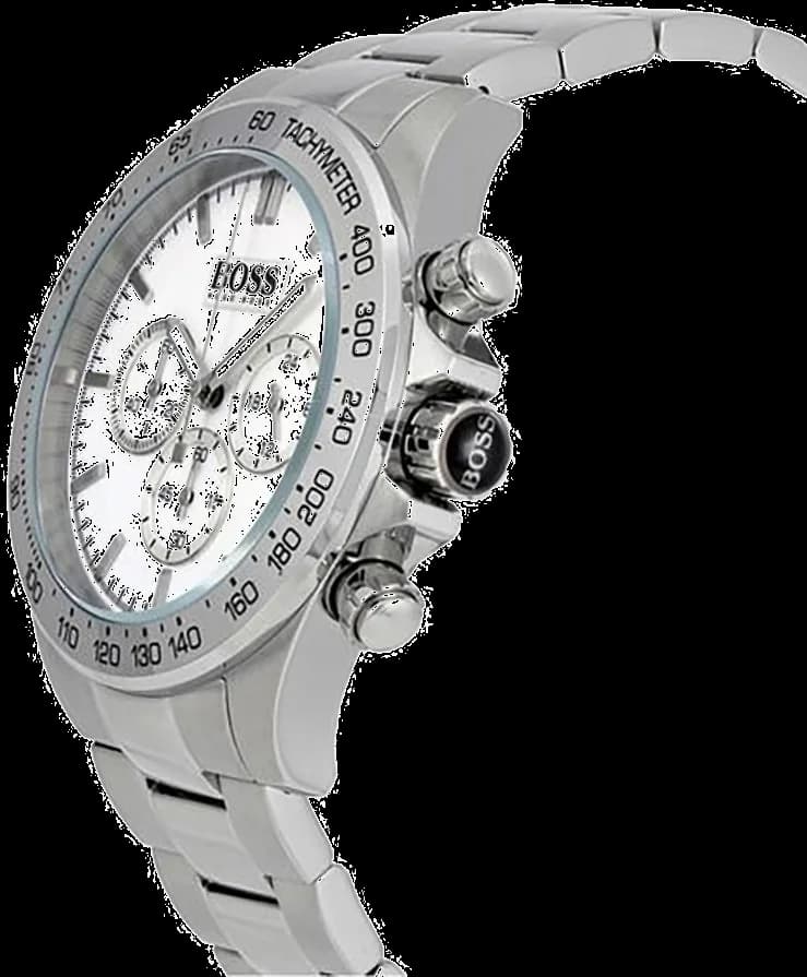 Cadran Hugo Boss 1512962 avec index bâtons et date à 3 heures