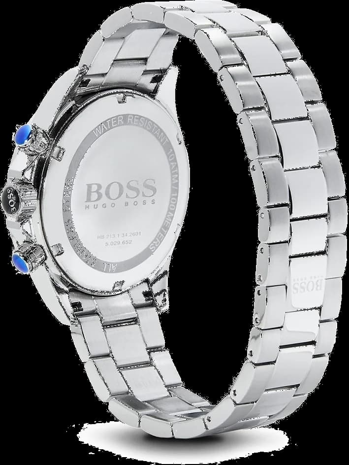 Bracelet Hugo Boss 1512962 en acier inoxydable à maillons et boucle déployante
