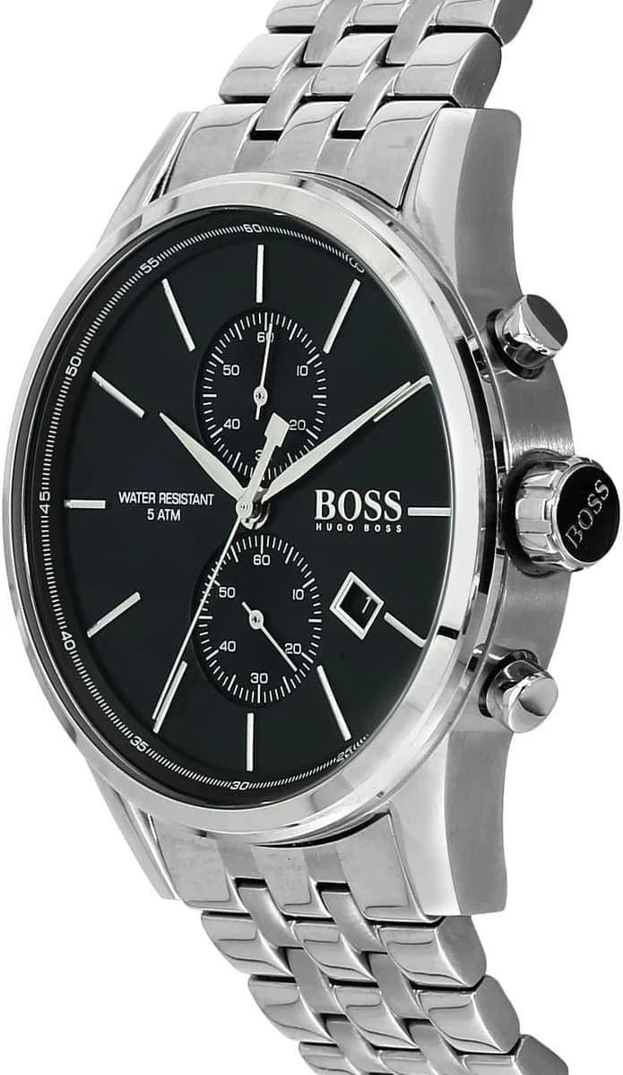 Bracelet Hugo Boss 1513383 acier bicolore argent et or rose, fermoir déployant