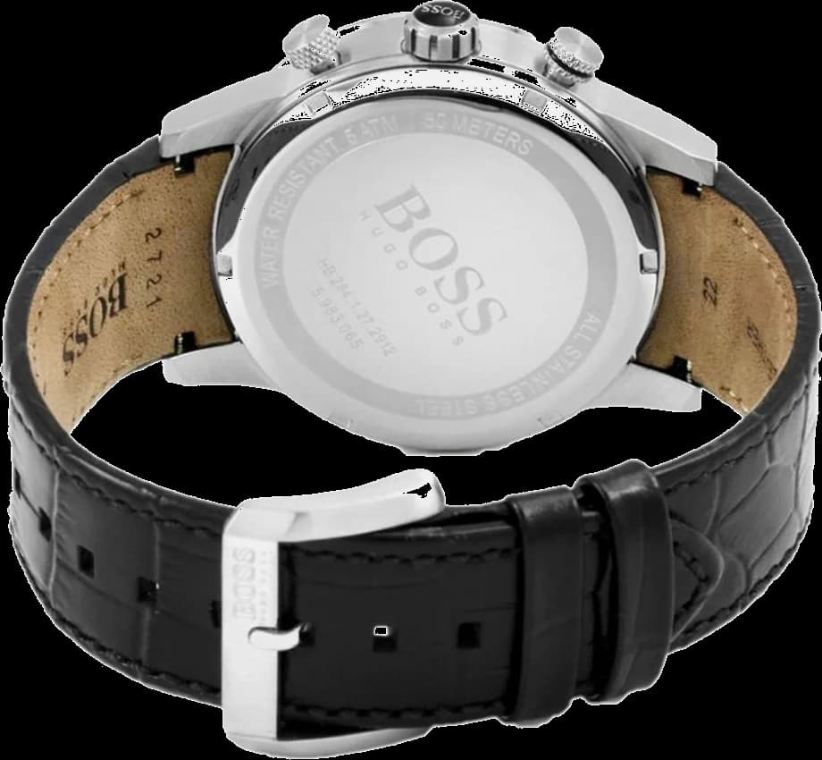 Bracelet Hugo Boss 1513391 en acier inoxydable brossé avec boucle déployante et maillons ajustables
