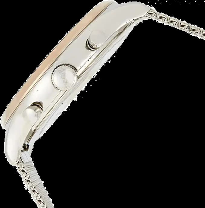 Cadran Hugo Boss 1513549 avec aiguilles dauphine et date à 3h sur fond noir