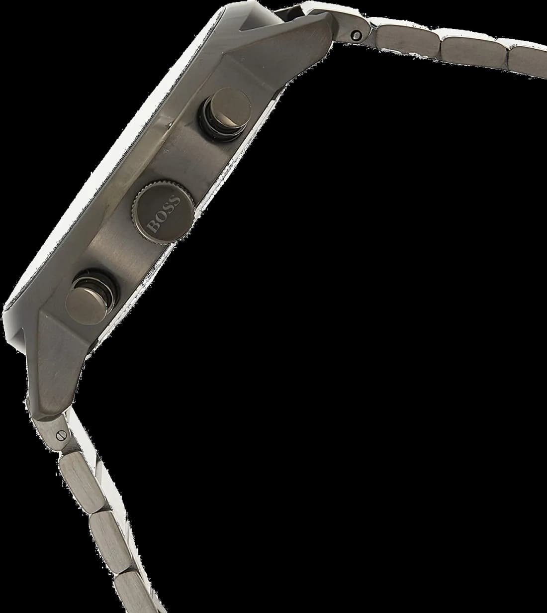 Montre Hugo Boss 1513574 Architectural Acier Gris et Cadran Bleu vue 2