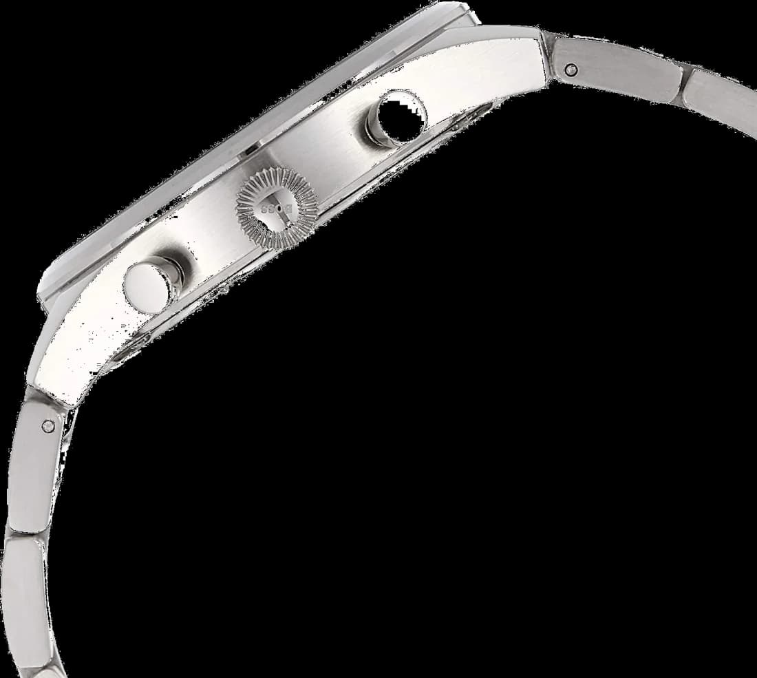Cadran Hugo Boss 1513712 compteurs chrono à 6h 9h et 12h aiguilles luminescentes date à 4h30