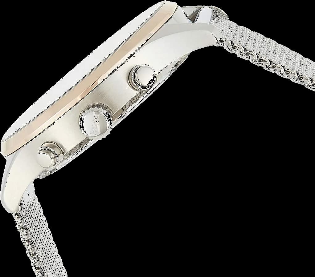 Montre Homme Hugo Boss Associate 1513805 bracelet en maille milanaise vue 3