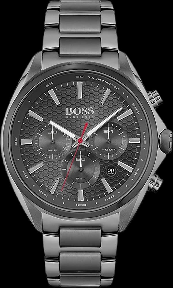 Montre Hugo Boss 1513858 avec cadran anthracite et chronographe, design distinct et moderne
