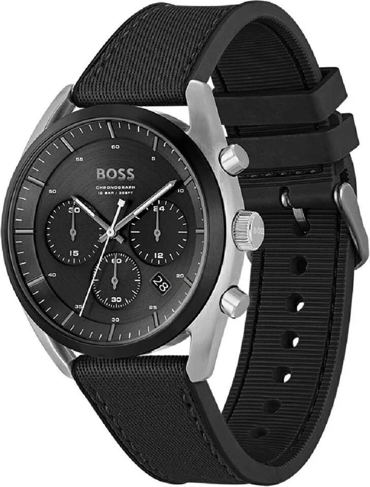 Cadran Hugo Boss 1514091 avec compteurs multifonctions, aiguilles luminescentes et date à 4h30