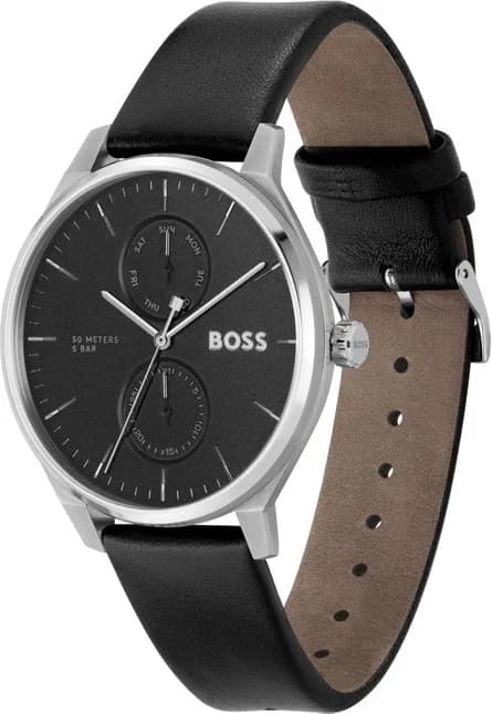 Cadran Hugo Boss 1514102 avec compteurs multifonctions, index appliqués et date à 4h30