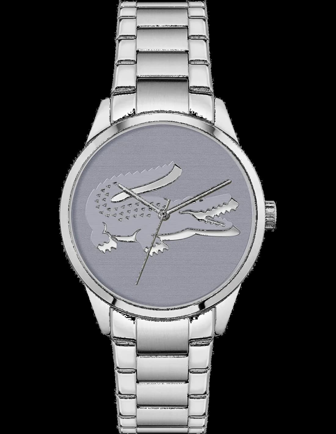 Montre Lacoste 2001174 cadran gris soleillé et boîtier acier pour un style sport chic intemporel