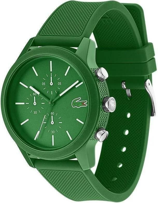 Montre Lacoste 2010973 Bracelet Silicone Vert Multifonctions vue 2