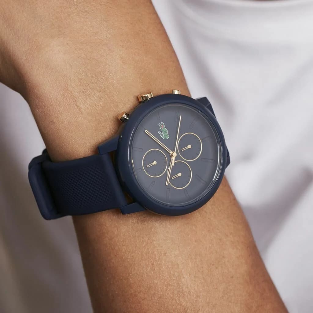 Montre Lacoste 2011248 Chronographe en Silicone Bleu vue 5