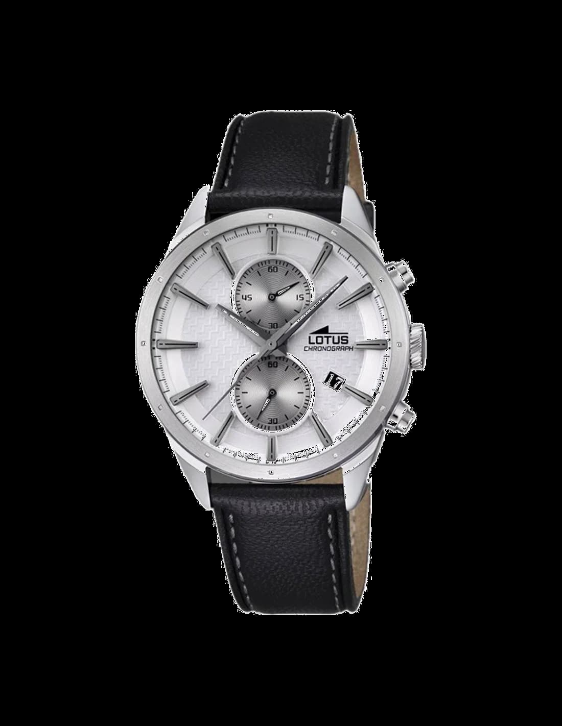 Montre Lotus L18313/1 au design sport-chic avec cadran noir et accents rouges pour un style dynamique