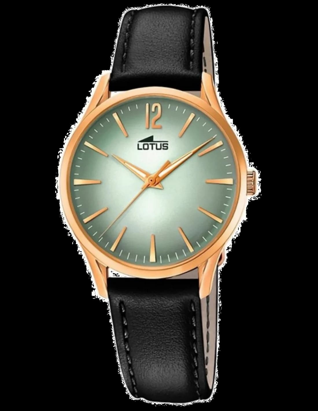 Montre Lotus L18407/5 avec cadran blanc nacré et index dorés, style élégant et raffiné
