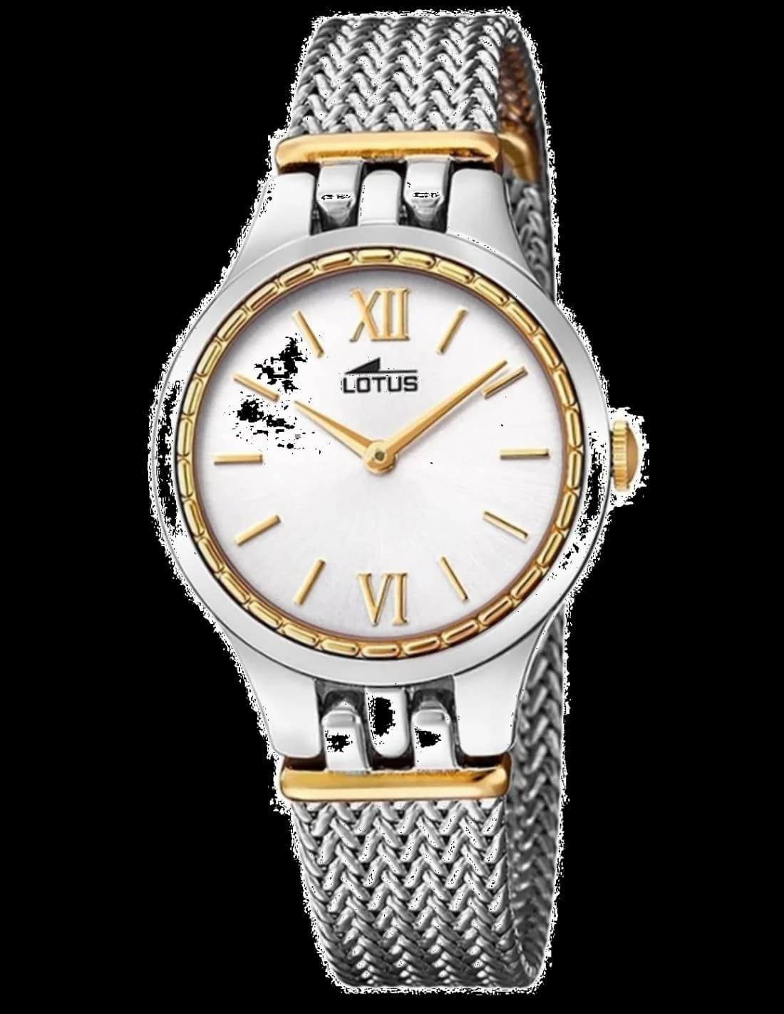 Montre Lotus L18447/1 au cadran argenté, finitions élégantes et style féminin intemporel