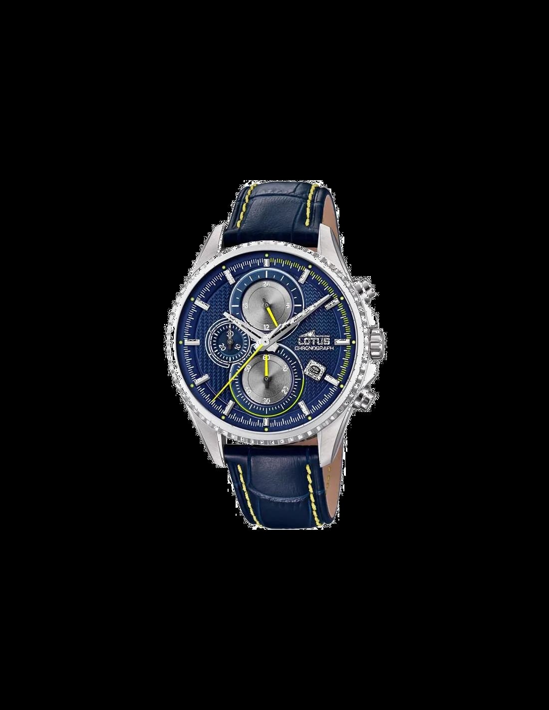 Montre Lotus L18527/3 au cadran bleu minimaliste, design épuré et élégant