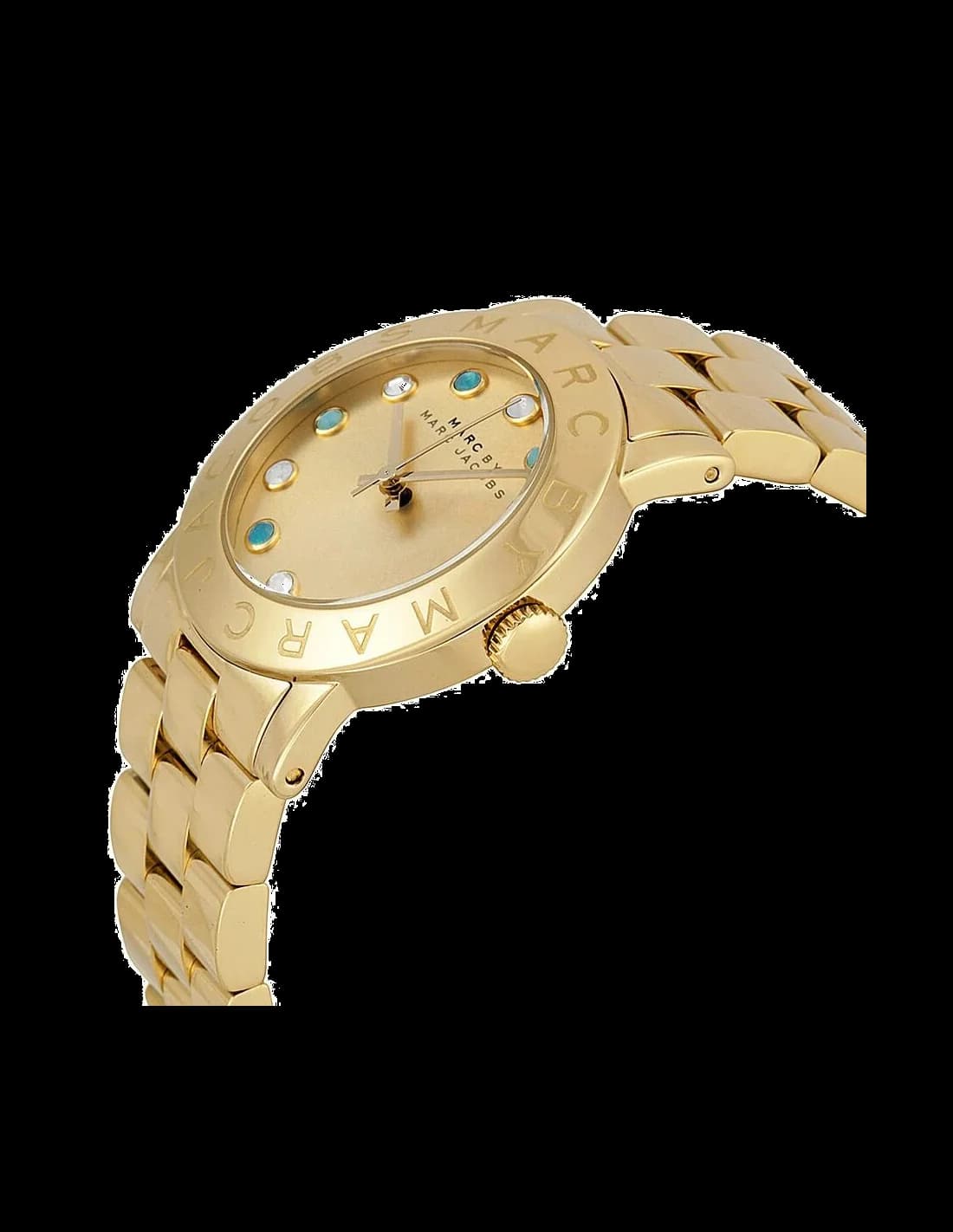 Montre Femme Marc Jacobs MBM3215 en Acier Doré et Cristaux vue 2