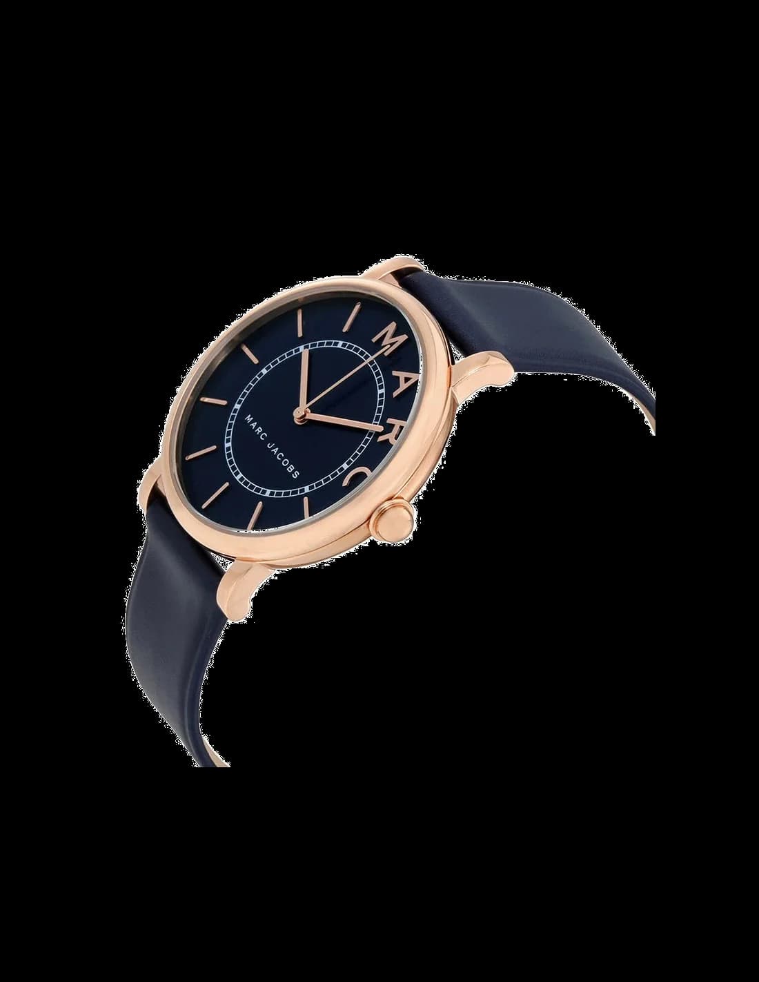 Cadran Marc Jacobs MJ1534 avec index argentés et aiguilles fines pour un style chic