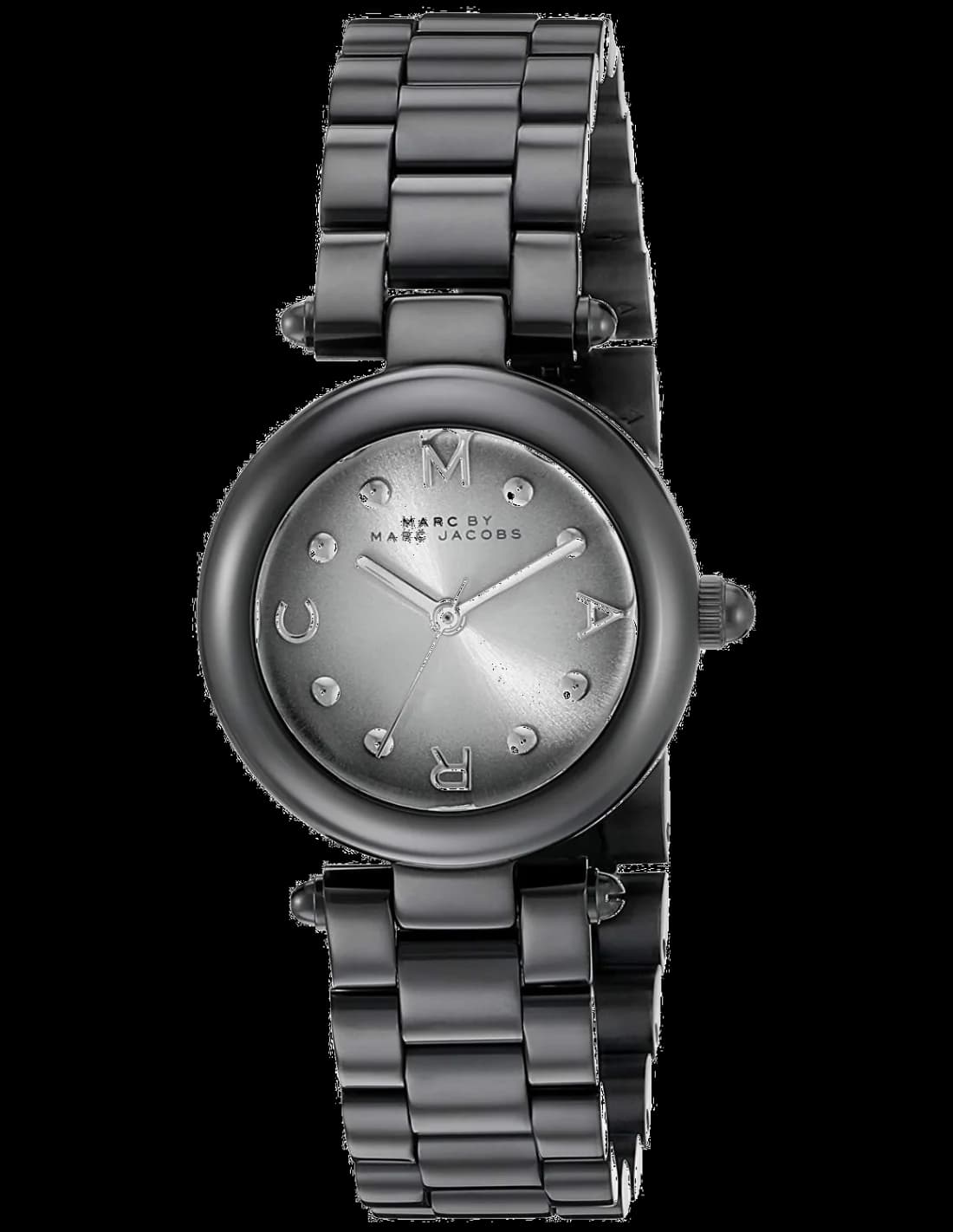 Montre Marc Jacobs MJ3453 avec cadran noir et style élégant intemporel