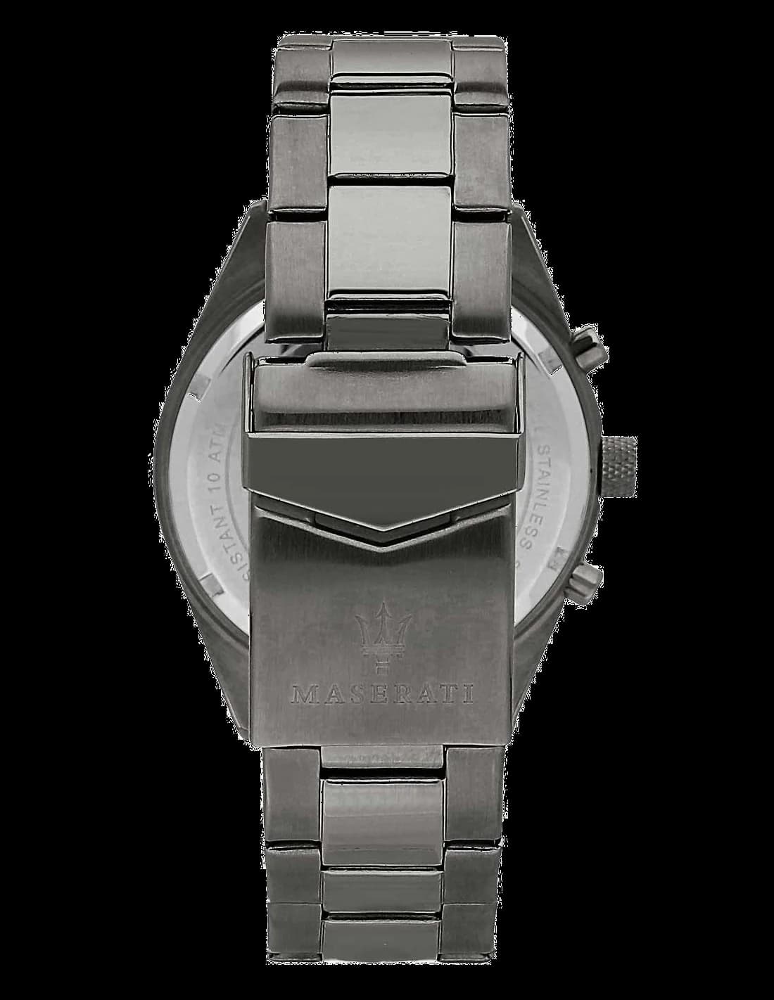 Bracelet Maserati R8853100019 bracelet acier gris brossé, fermoir déployant double sécurité, maillons solides