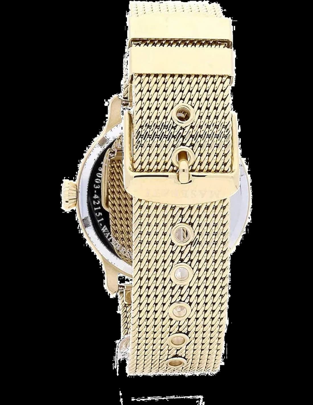 Montre Homme Maserati Epoca R8853118003 bracelet en maille milanaise vue 2