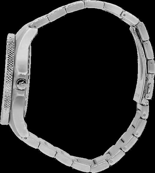 Bracelet Maserati R8853140001 en acier inoxydable maillé, fermoir déployant double sécurité