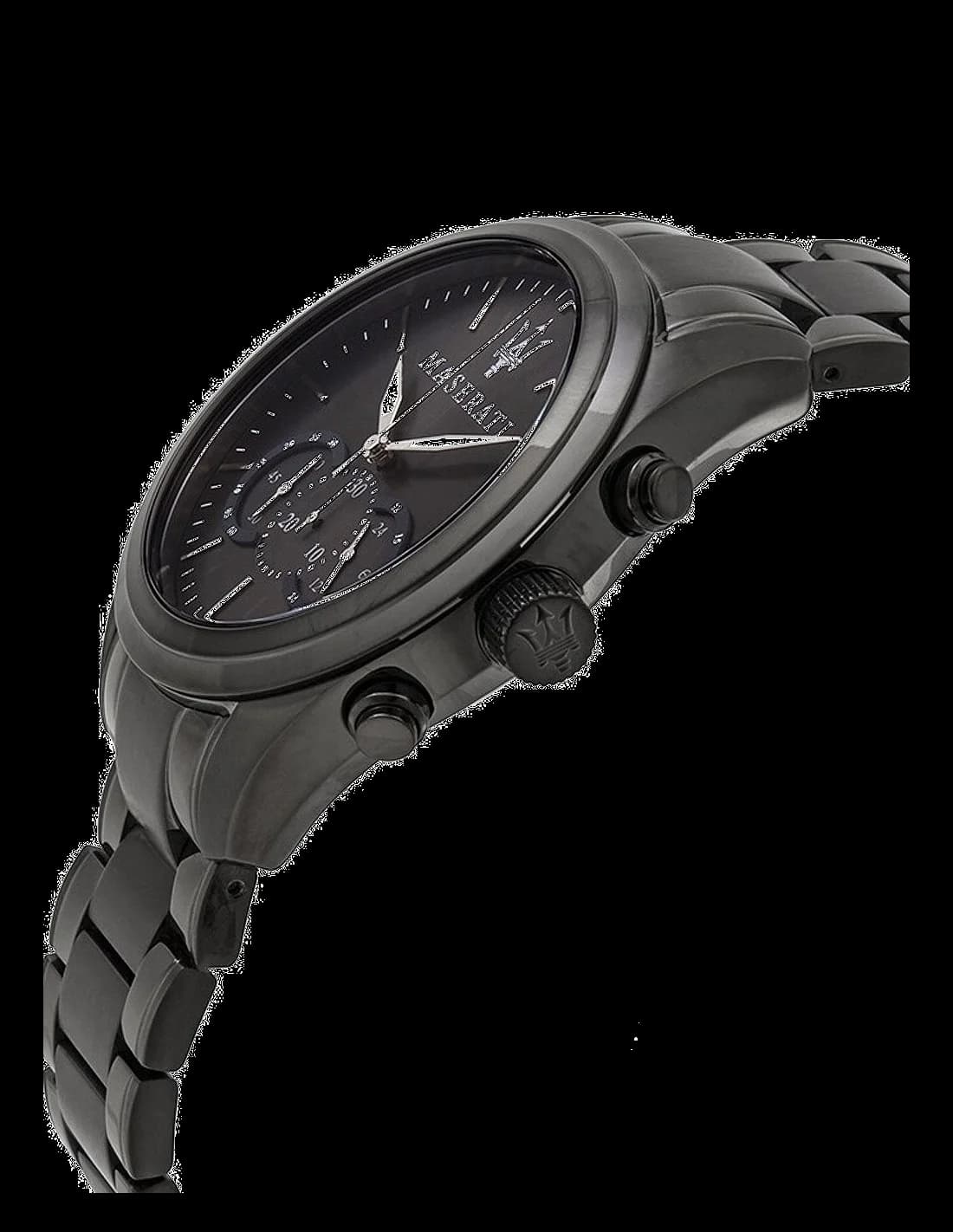 Montre Homme Maserati Traguardo R8873612002 en acier noir vue 2