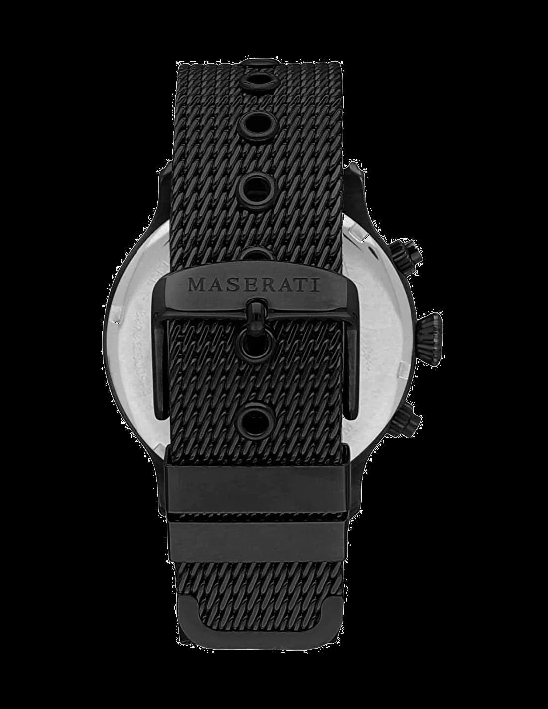 Bracelet Maserati R8873618008 en maille milanaise acier inoxydable, fermoir déployant