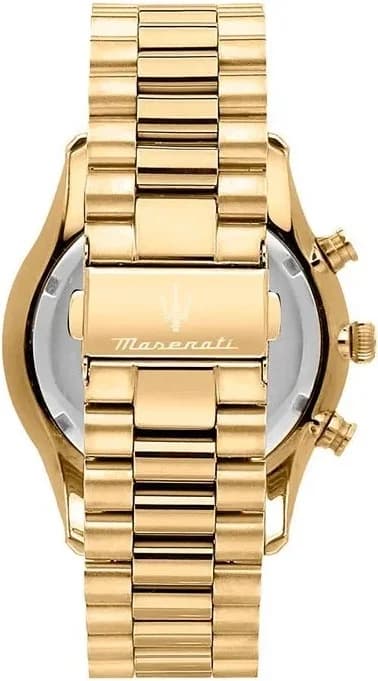 Bracelet Maserati R8873646003 en acier inoxydable à maillons polis et satinés, fermoir déployant
