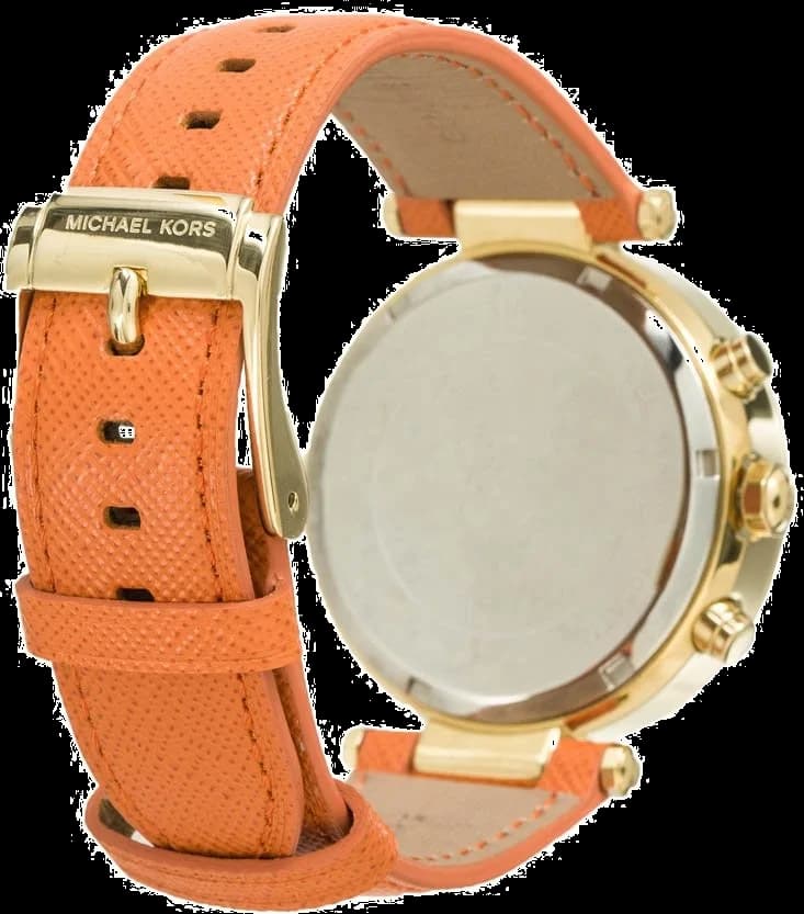 Cadran Michael Kors MK2279 avec aiguilles dorées et index bâtons lumineux