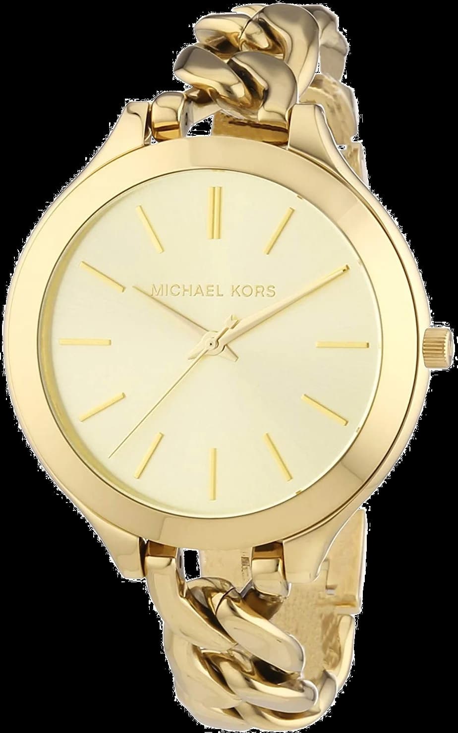 Montre Michael Kors Runway MK3222 Bracelet chaine acier doré or