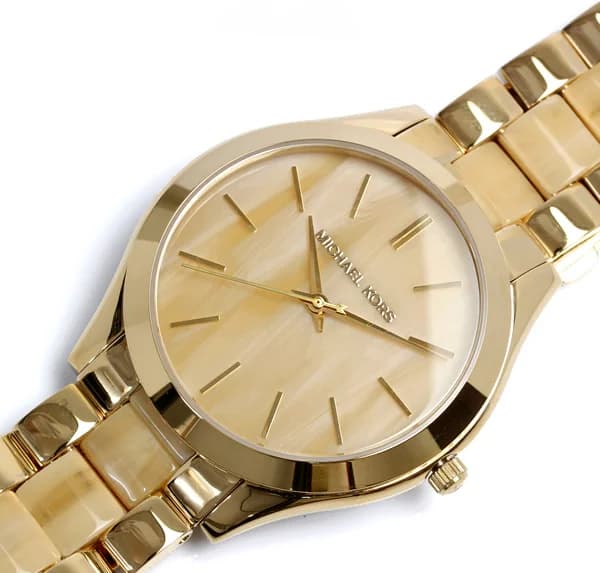 Montre Michael Kors MK4285 en acier inoxydable doré vue 2