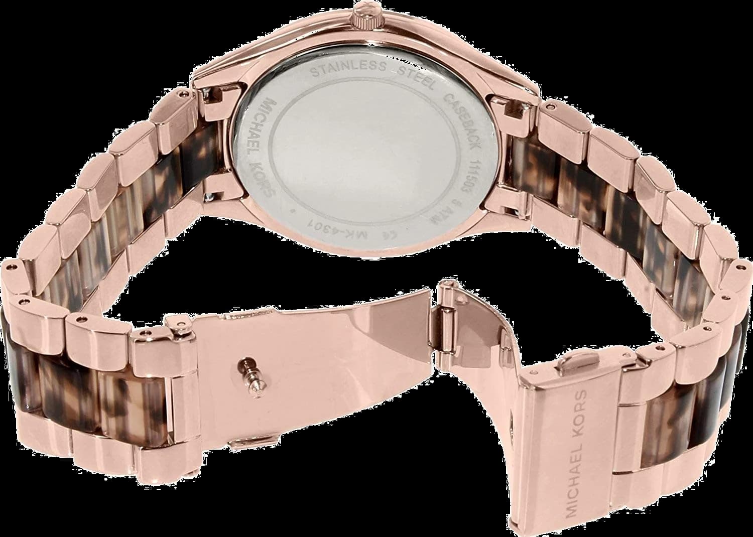 Montre Femme Michael Kors MK4301 Runway Or Rose vue 2