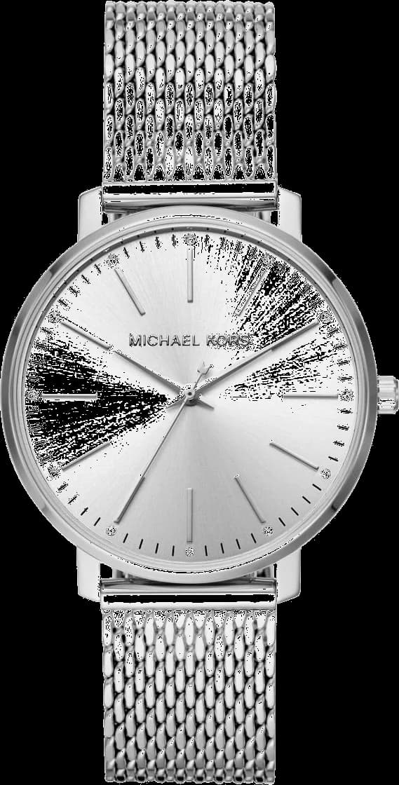 Montre Michael Kors MK4338 au cadran noir et doré, style chic et moderne pour femme