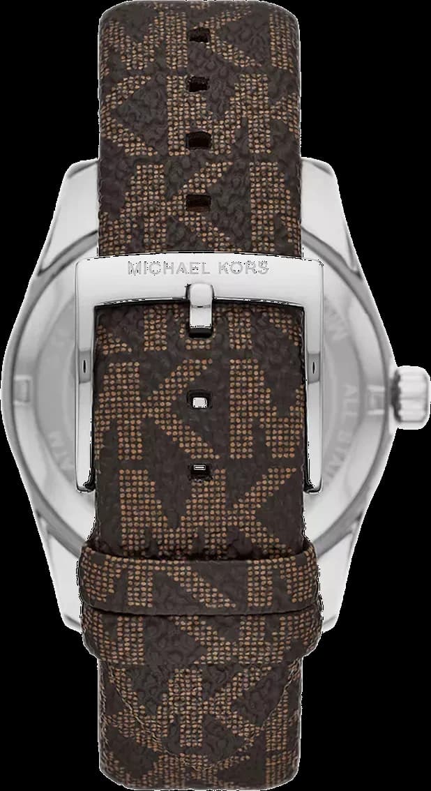 Bracelet Michael Kors MK4745 en acier bicolore doré et argenté, maillons alternés, fermoir déployante signé, confortable