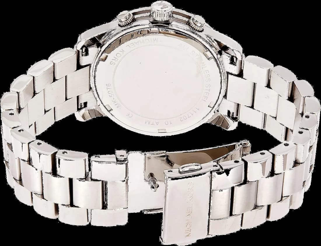 Montre Femme Michael Kors Runway MK5076 argentée vue 3