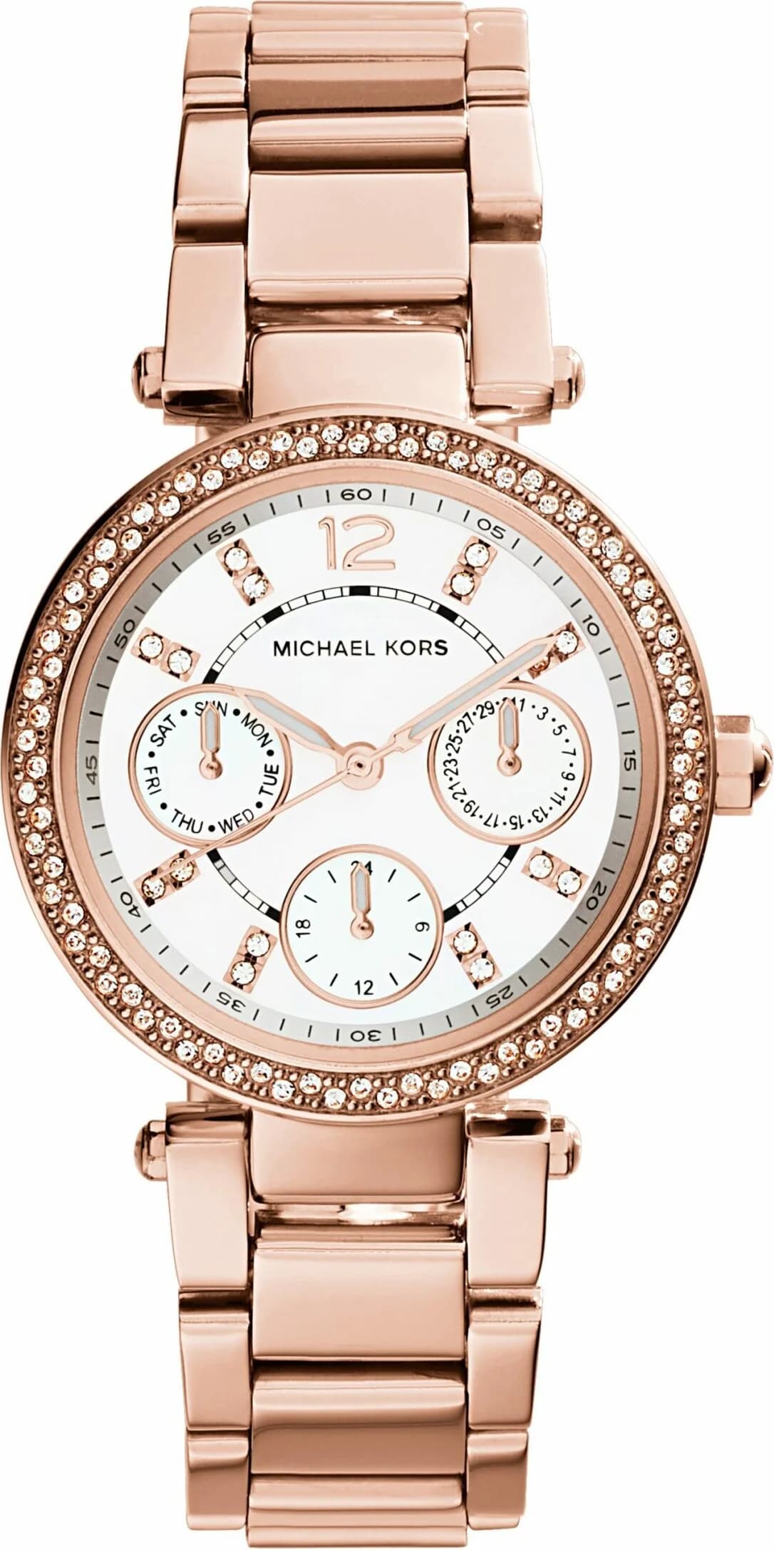 Montre Michael Kors MK5616 Parker Or Rose en Acier PVD vue 3