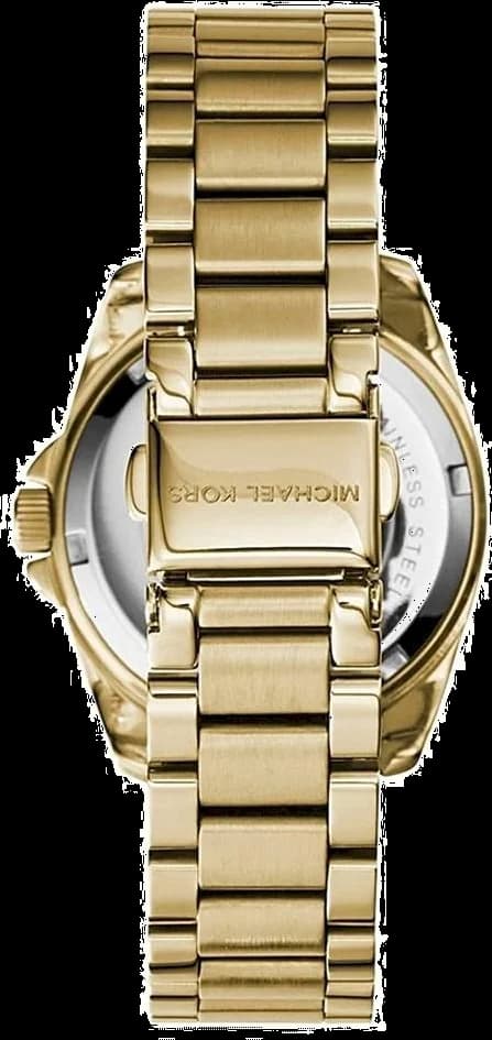Bracelet Michael Kors MK5639 en acier doré de type mesh avec fermoir déployante