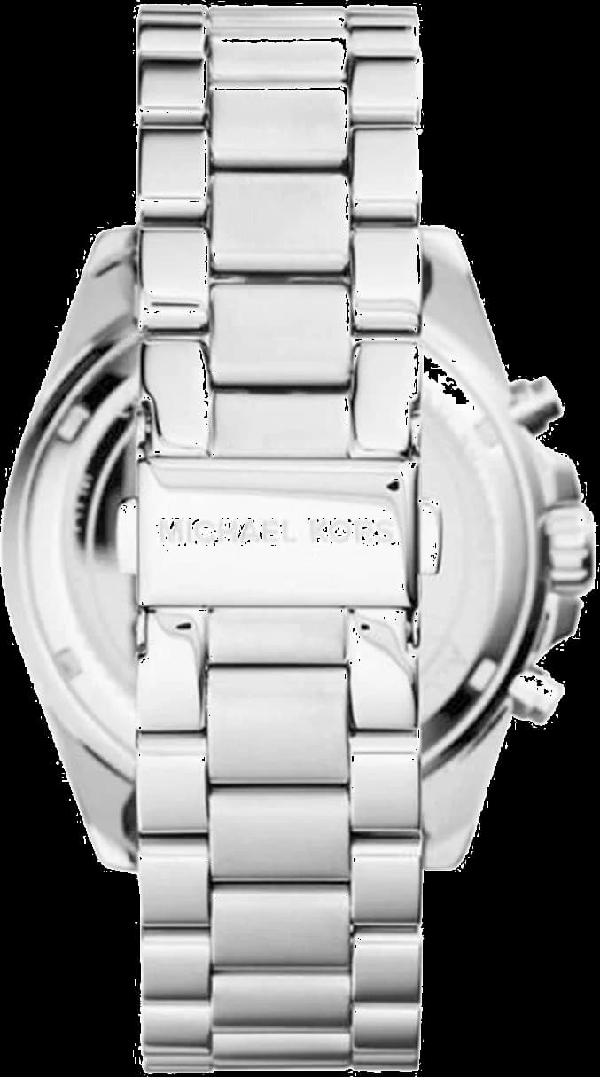 Bracelet Michael Kors MK5705 en acier inoxydable noir avec maillons brossés et boucle déployante signée, confort et robustesse
