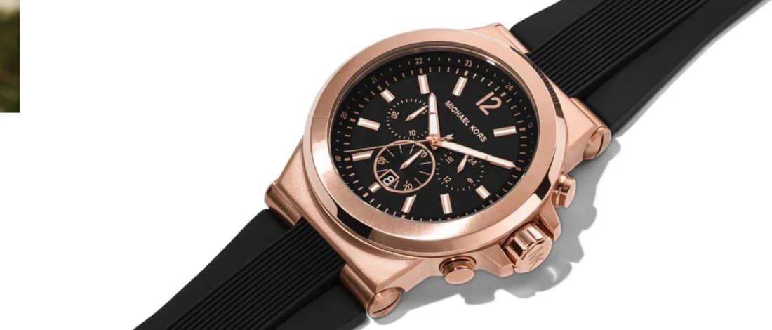 Bracelet Michael Kors MK5762 en acier inoxydable doré avec fermoir déployant