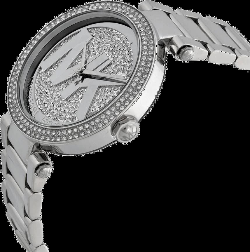 Bracelet Michael Kors MK5925 en acier doré avec maillons polis, fermoir déployant, finition brillante et confortable