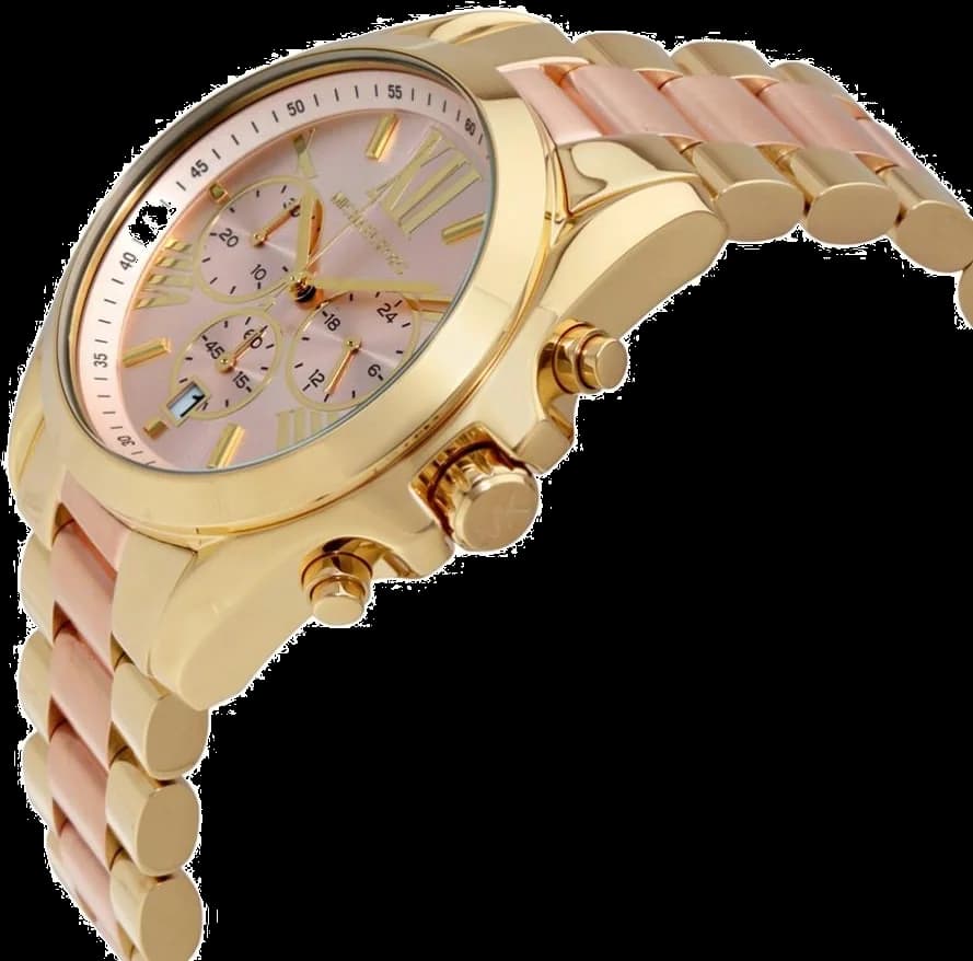 Montre Michael Kors MK6359 femme détail cadran rose