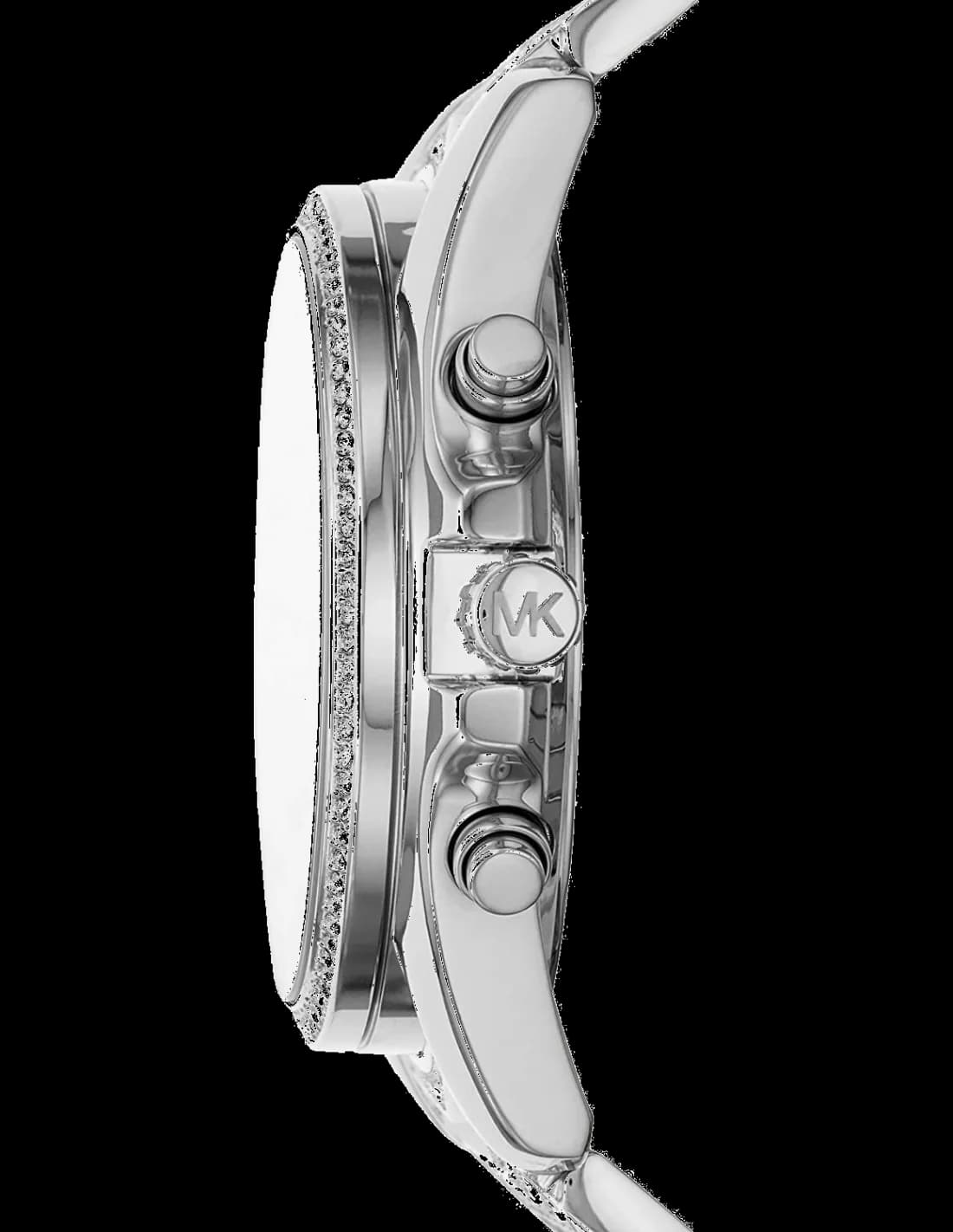 Bracelet Michael Kors MK6728 en cuir marron clair avec boucle ardillon dorée