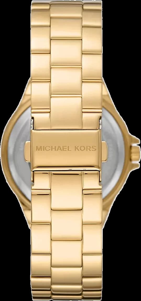Cadran Michael Kors MK7229 avec index à strass et aiguilles dorées, élégance précieuse