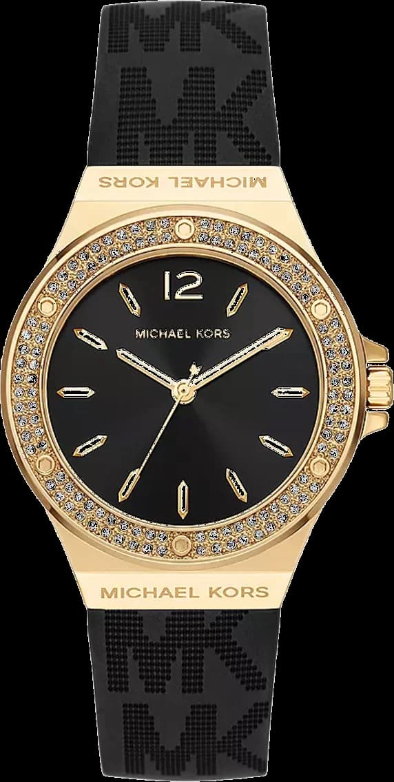 Montre Michael Kors MK7281 au cadran noir minimaliste et style moderne pour femme