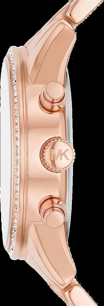 Bracelet Michael Kors MK7302 bracelet en acier doré avec maillons, fermoir déployant, finition brillante
