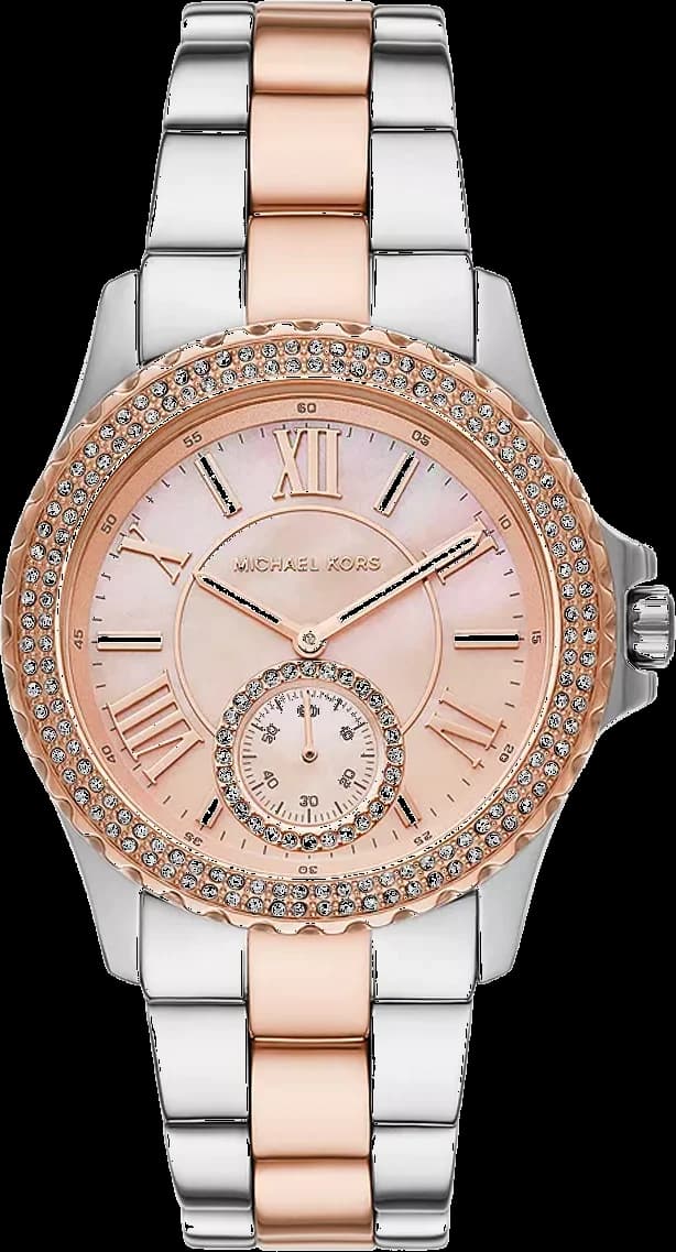Montre Michael Kors MK7402 au cadran doré rose et style raffiné