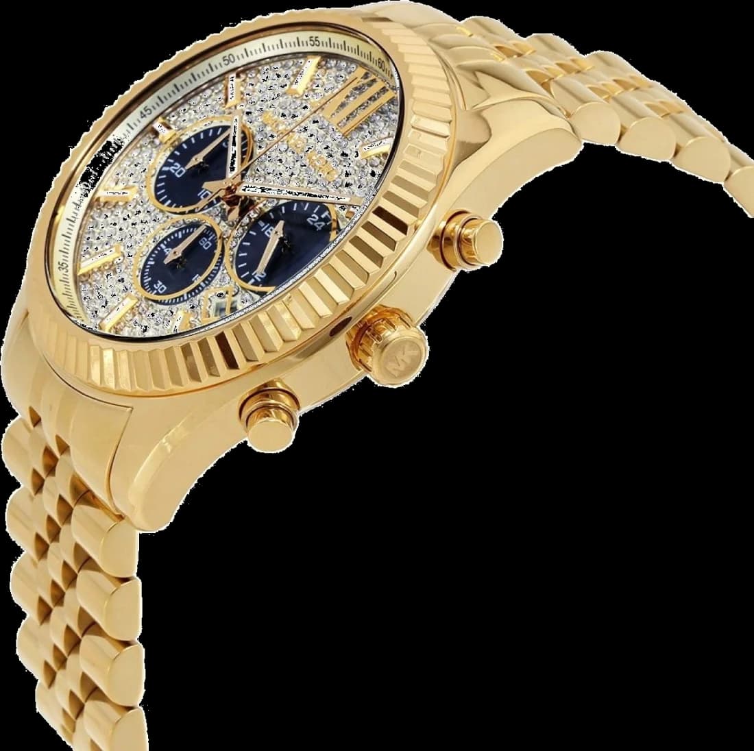 Montre Michael Kors MK8494 Lexington Or et Cristaux vue 2