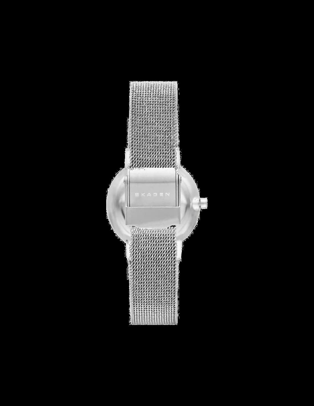 Bracelet Skagen SKW2195 en acier argenté maillé style mesh ajustable et élégant